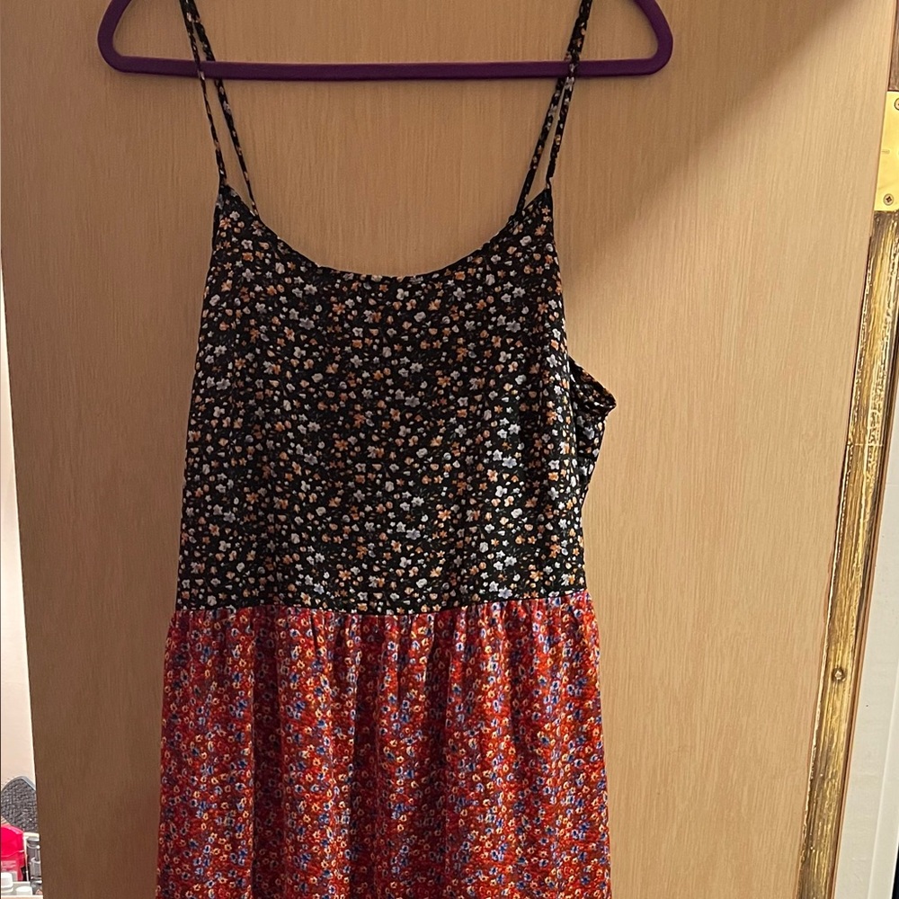 Floral Tiered Maxi Dress